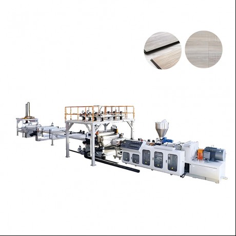 SPC Stone-plastic Environment Floor Extrusion Line Jwell Machinery China-ից